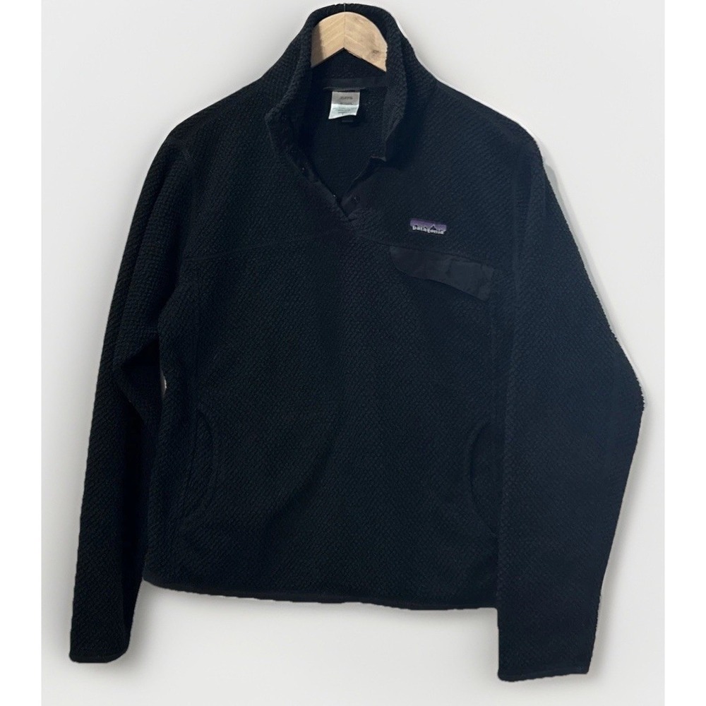 Women's Patagonia Re-Tool Snap-T Polartec Fleece Pullover Sz Large 25440